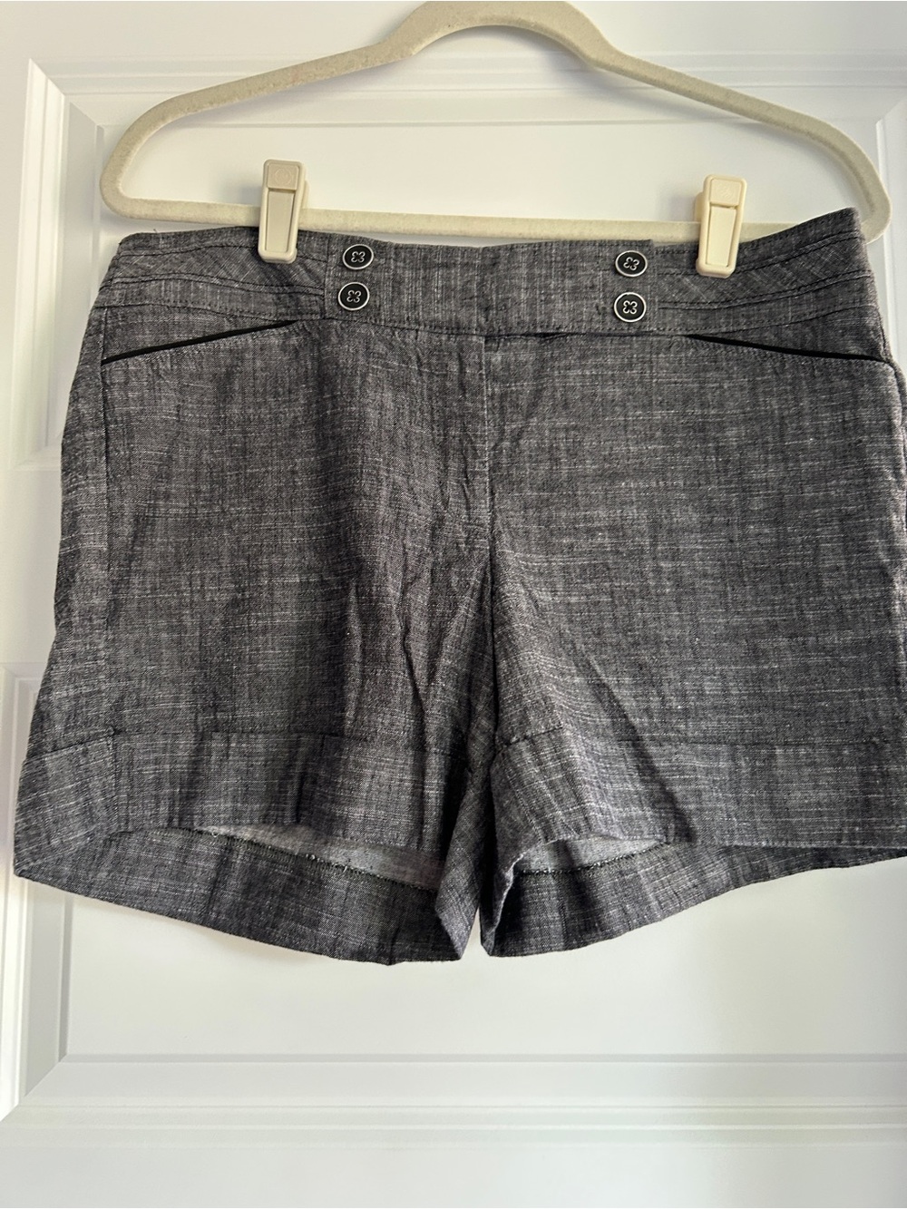 WHBM Linen Blend Shorts SZ 10